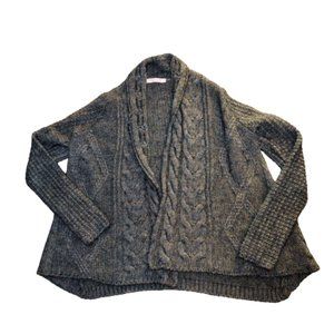 Elsamanda cable knit Italy Italian Cardigan Shrug sweater